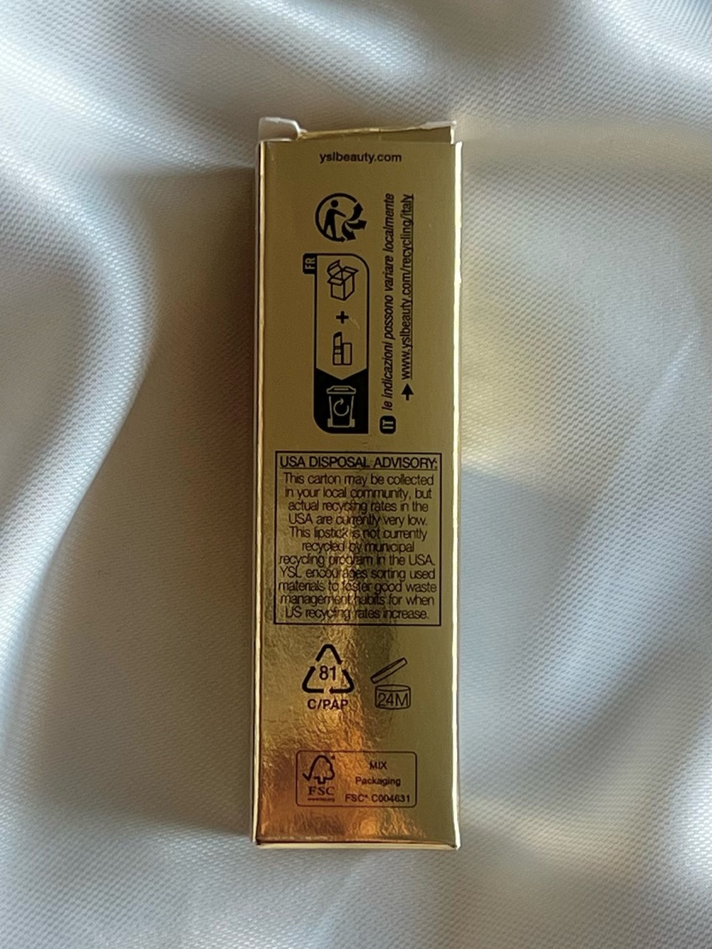 Yves Saint Laurent LoveShine Candy Glow Lip Balm - 10B LAVENDER BLAZE - Picture 7 of 8